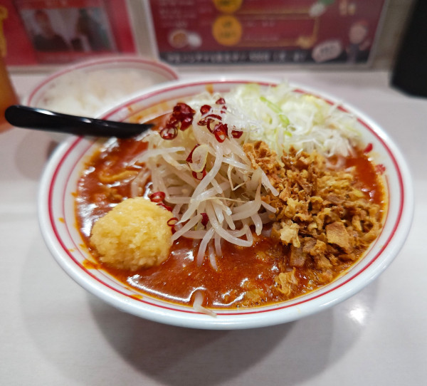 「極北極・辛さ5倍+α」@蒙古タンメン 中本 御徒町店の写真