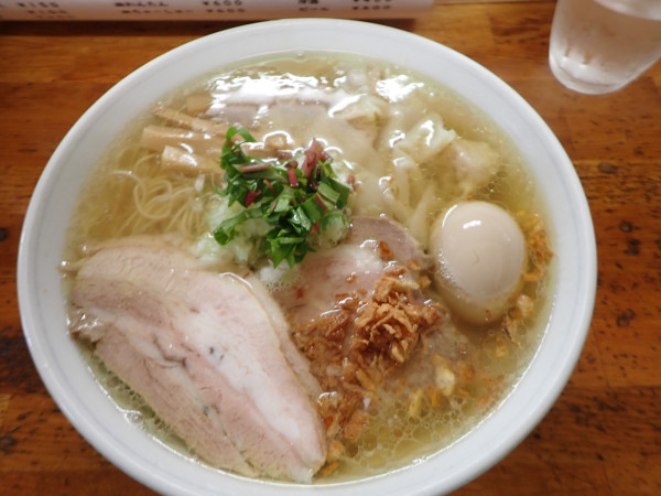 「塩まるとくラーメン 1150円」@支那そば 福々亭の写真