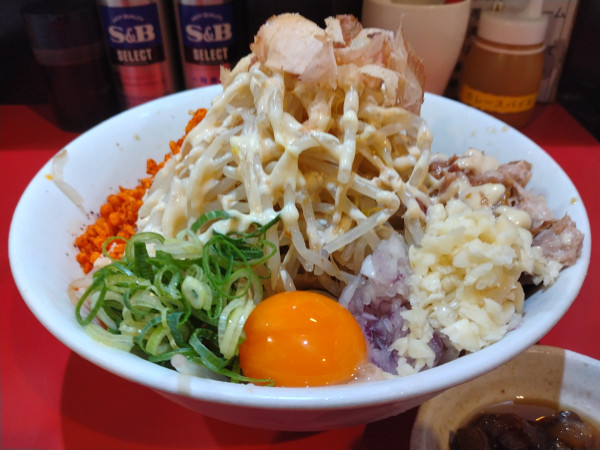 「冷やしまぜそば」@用心棒 市ヶ谷飯田橋の写真