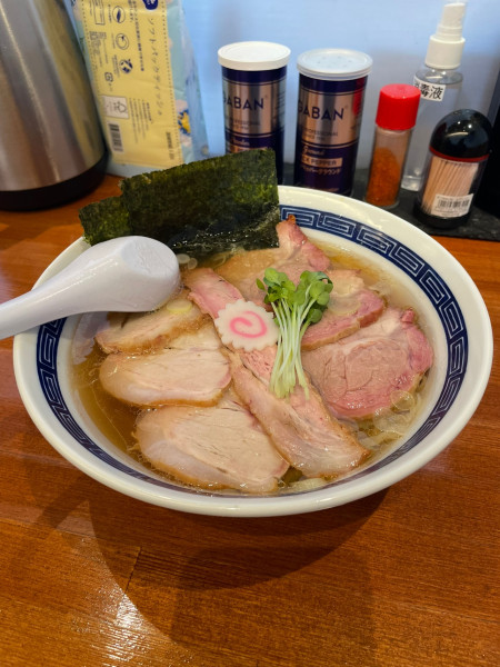 「期間限定 中華そば　890円」@自家製手打中華そば もり中の写真