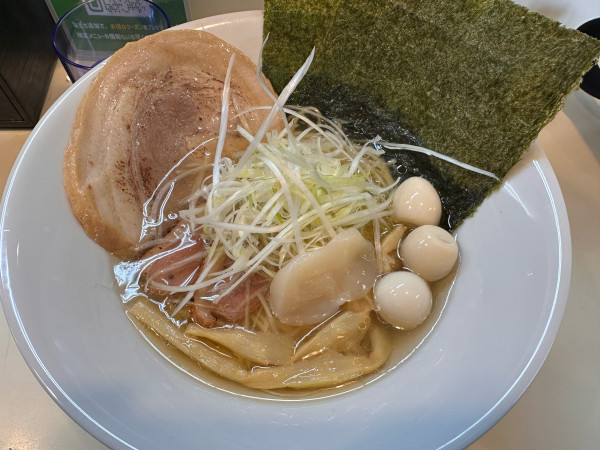 「特上塩そば」@塩そば専門店 麺屋ギャオス 秩父店の写真