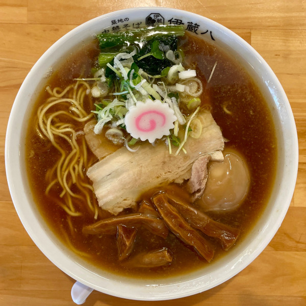 「中華そば 味玉」@築地の中華そば 伊蔵八の写真