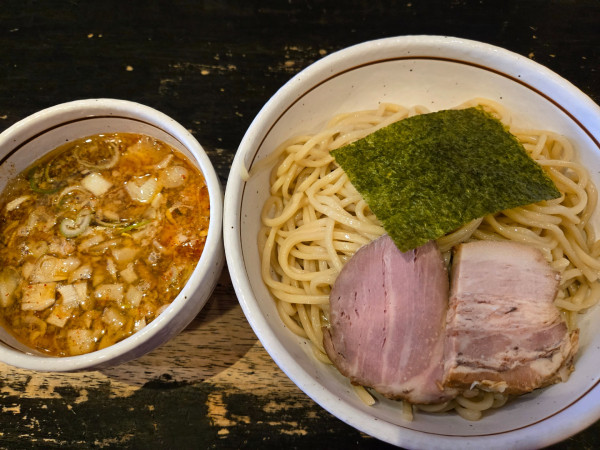 「つけそば中盛+チャーシュー」@中華そば しながわの写真