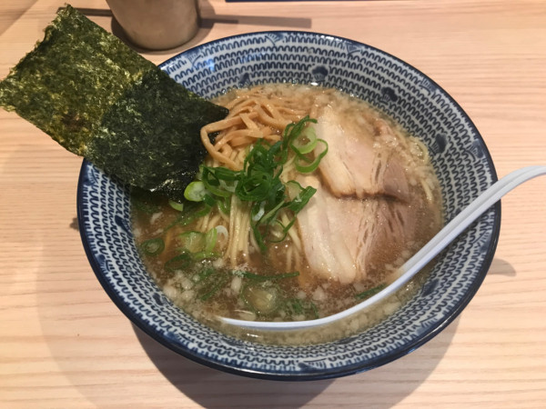 「焼きあご中華そば 850円」@中華そば かじもとの写真