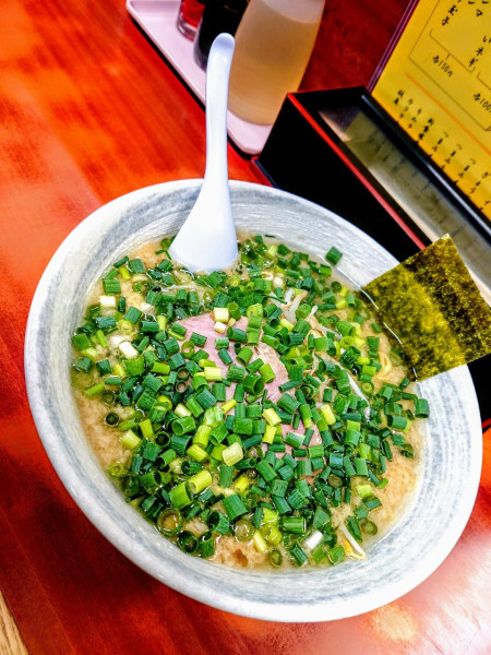 「中華そば　美味しいネギ」@中華そば まるいちの写真