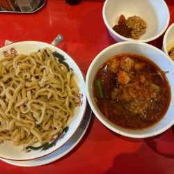 辛スタミナつけめん、