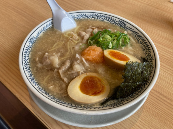「味玉肉そば」@丸源ラーメン 足利店の写真