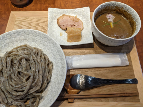 「御影つけめん（並）」@手打式特級多加水 御影麺 鏑矢の写真