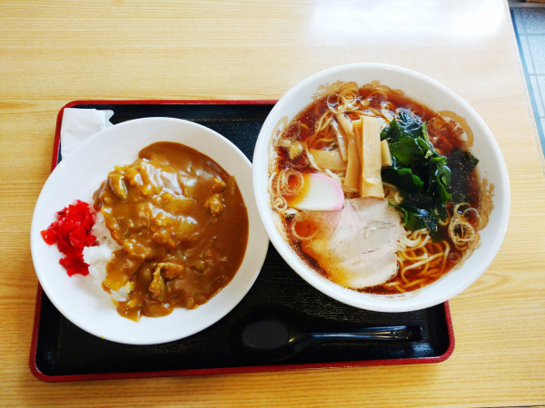「カレーセット（950円）」@尾張屋の写真