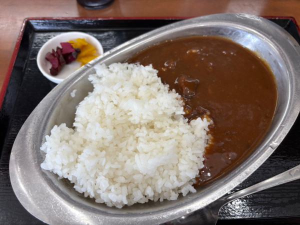 「カレーライス 450円」@和楽路亭の写真