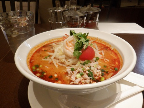 「オリジナル　トムヤムラーメン」@タイのラーメンの写真