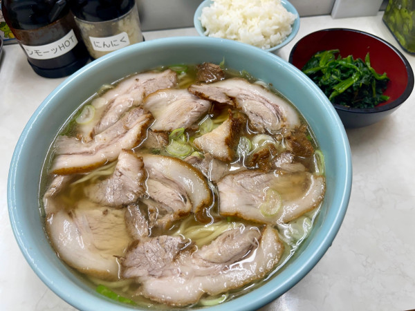 「チャーシュー麺 大盛 塩変更」@川口トラちゃんラーメンの写真