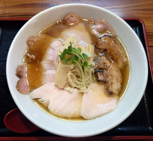 「チャーシューふくラーメン(1580円)」@麺屋ふくの写真