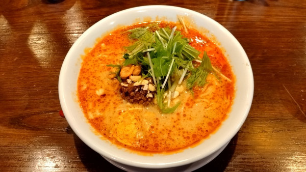 「担担麺_1000円＋ライス(小)100円」@天鳳の写真