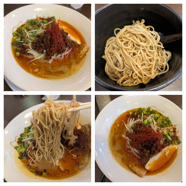 「特濃旨辛福島鶏台湾➕麺大盛り」@麺処 若武者 大和田店の写真