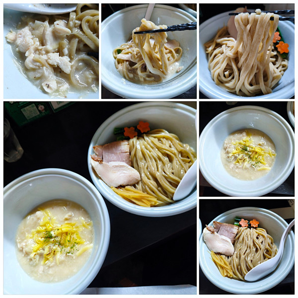 「シュクメルリつけ麺(限定)　1100円」@らーめん 三極志の写真