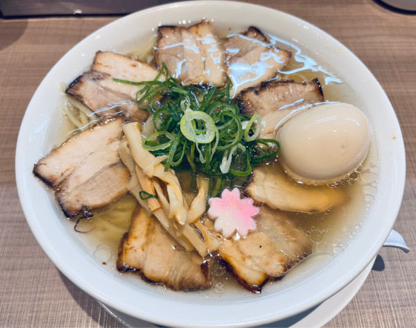 「味玉肉そば」@肉そば 藍の写真