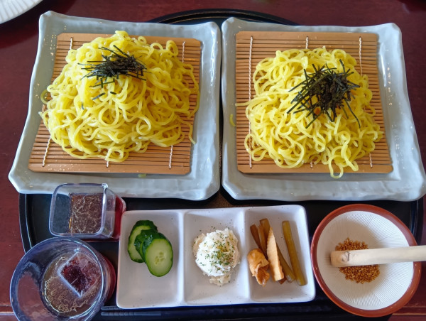 「ざるラーメン」@食事館八幡太郎の写真