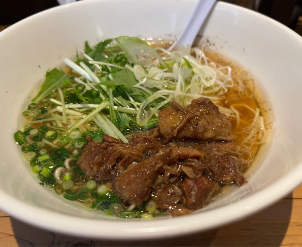 「牛骨麺」@麺屋 西川の写真