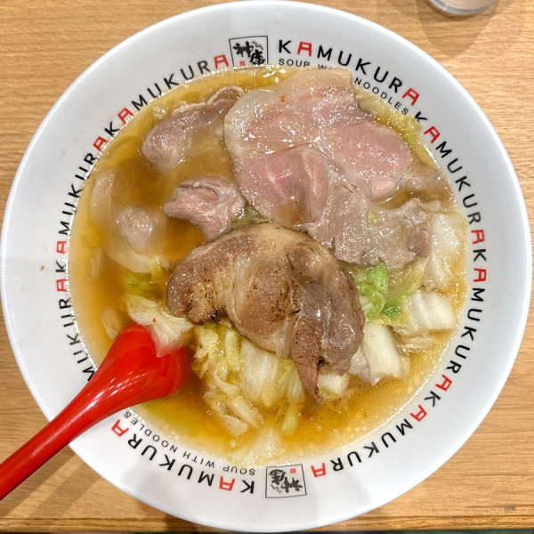 「【期間限定】香ばしイベリコ豚の肉活ラーメン」@どうとんぼり神座 アトレ恵比寿店の写真