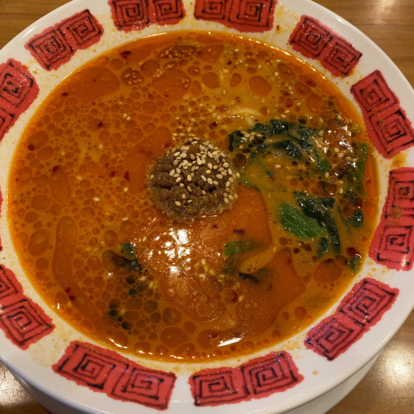 「濃厚坦々麺 835円」@バーミヤン 川越駅東口店の写真