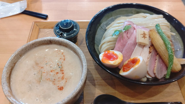 「伊勢海老つけめん 特製」@麺家 幸先坂の写真