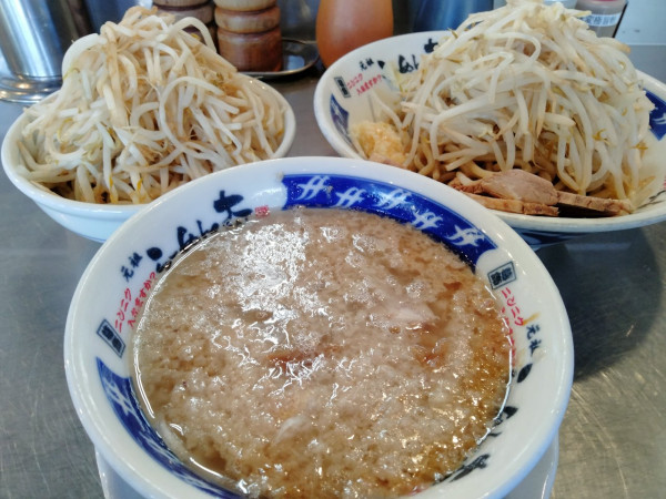 「つけ麺野菜マシ」@ラーメン大 堀切店の写真