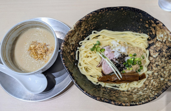 「つけめん1200円」@小山竹末食堂の写真