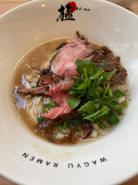 「和牛霜降りらーめん」@和牛らーめん 極の写真