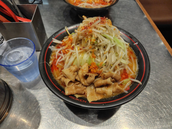 「紅野菜　1200」@麺創研 紅 府中の写真