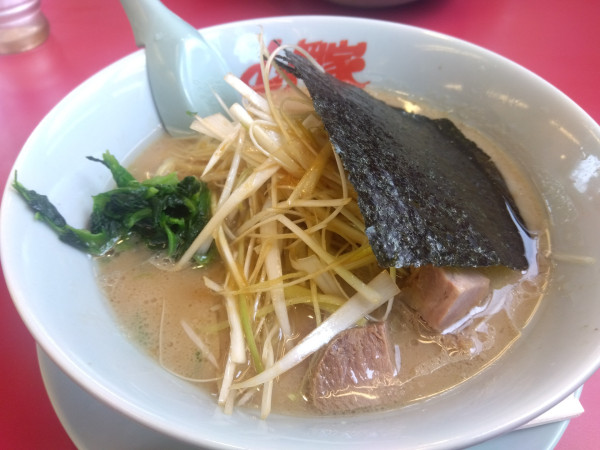 「ネギラーメン(840円)」@ラーメン山岡家 常陸大宮店の写真