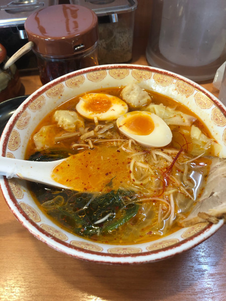 「味噌」@俺流塩らーめん 東急本店前の写真