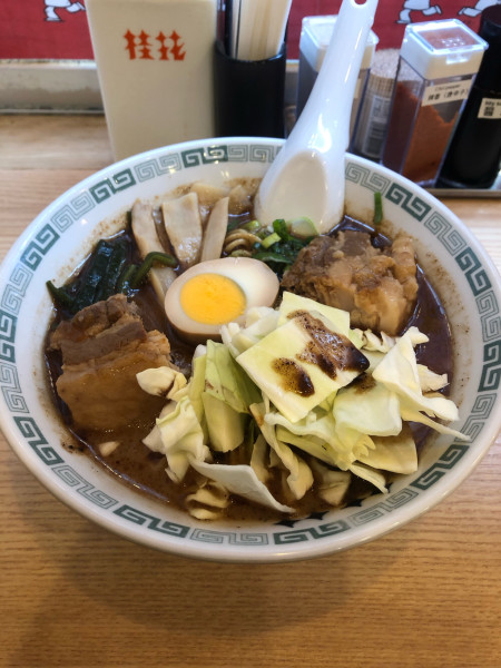 「太肉麺」@桂花ラーメン 渋谷センター街店の写真