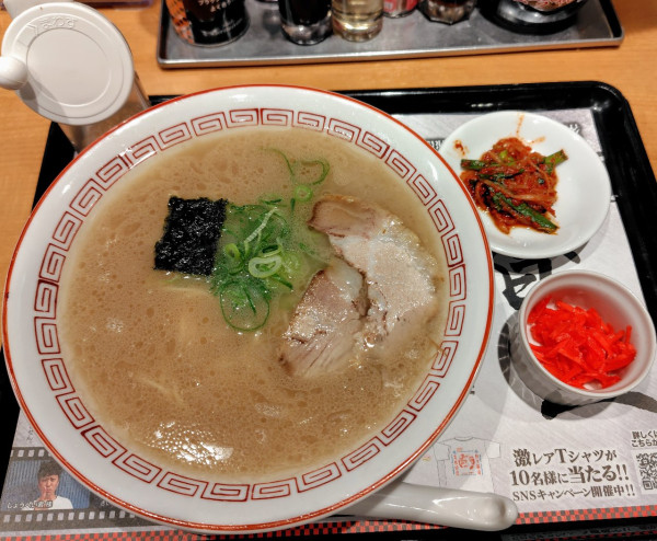 「博多ラーメン健太 860円」@らあめん花月嵐 大森東口店の写真