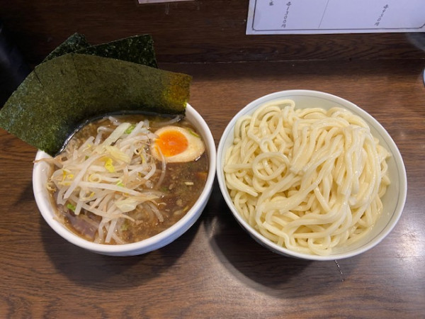 「「つけそば(並)+ 十八番(おはこ)」」@麺舗十六の写真