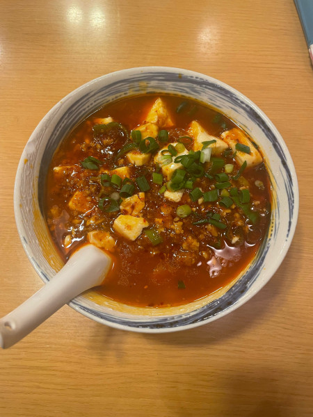 「麻婆刀削麺　汁あり(800円)」@杜記 海鮮火鍋菜館の写真