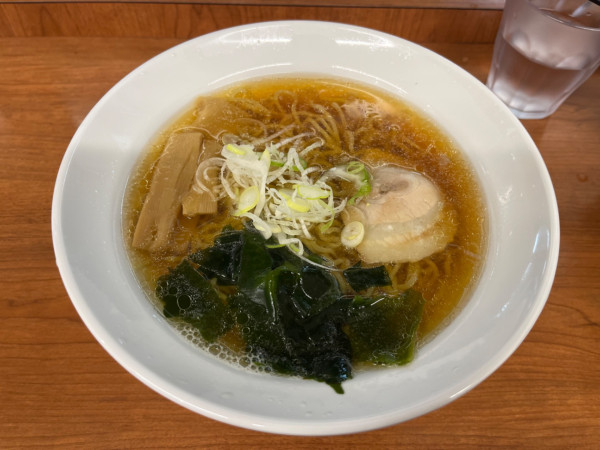 「中華そば」@大江戸そば 上野9・10番ホーム店の写真