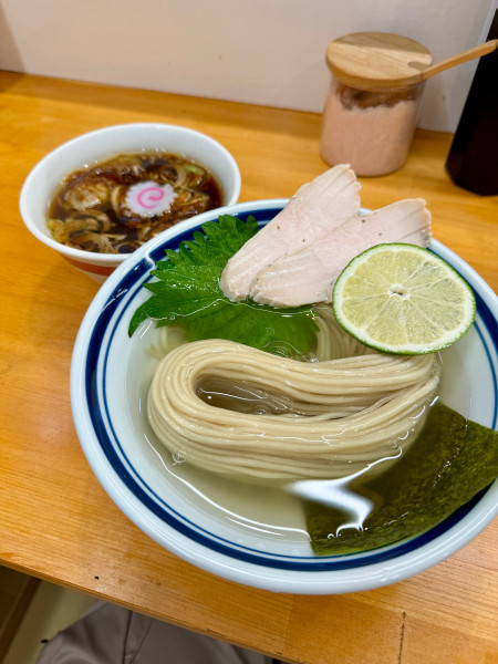 「真鯛の昆布水つけ麺」@らーめん 護什番の写真