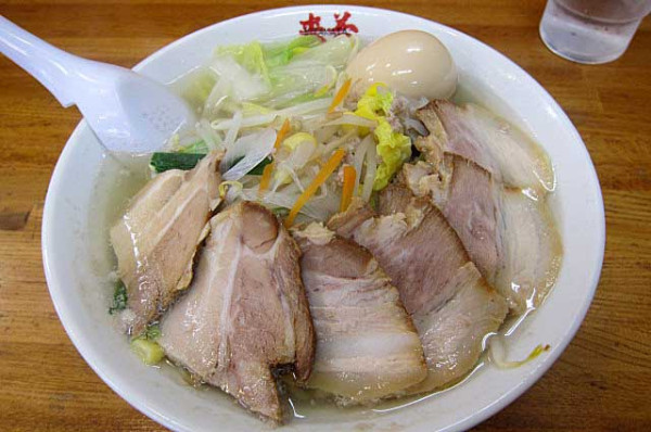 「塩タンメン　930円＋チャーシュー　320円他」@喜多方ラーメン 来夢 喜多方本店の写真