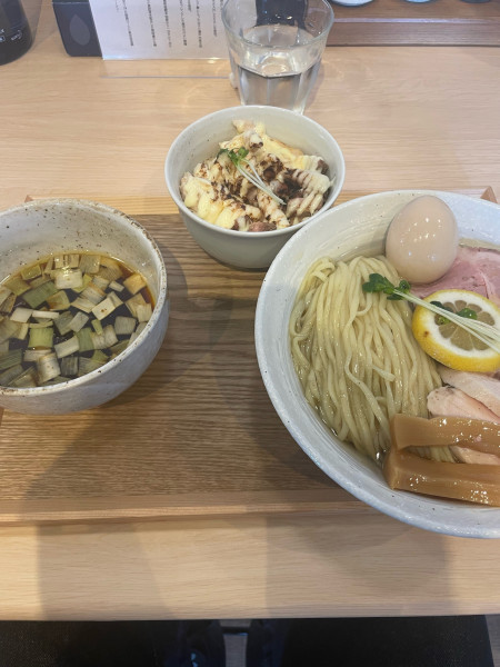 「特製昆布水つけ蕎麦 醤油」@MENYA HITENZAKAの写真
