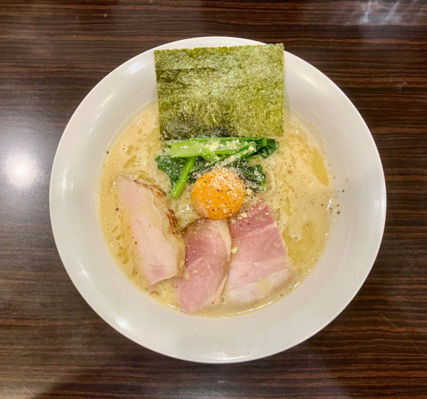 「鶏ボナーラ 950円」@横道の写真