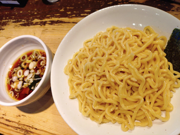 「黒門のつけそば、大盛り」@西新宿 つけそば 黒門の写真