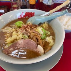 限定、カレーとんこつラーメン