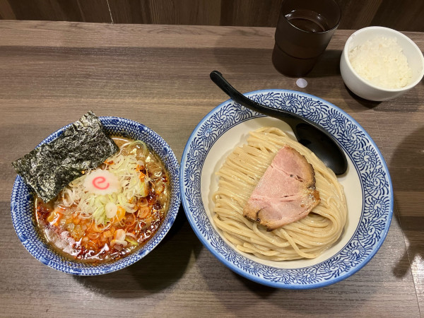 「【限定】麻婆つけ麺(中300g・辛痺増し)」@狼煙 〜NOROSHI〜の写真