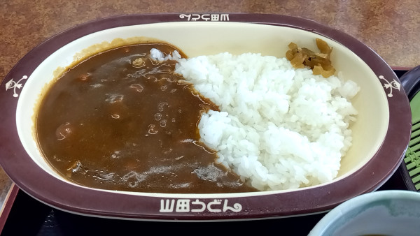 「かかしカレー（５９０円）」@山田うどん食堂 八王子長沼店の写真