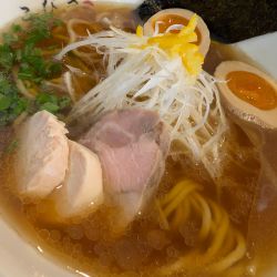 味玉煮干しラーメン
