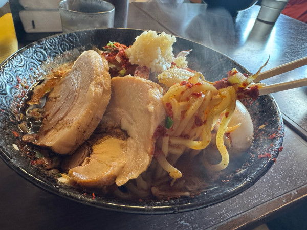 「蠍特製ラーメン950円」@Japanese soba Noodles 蠍の写真