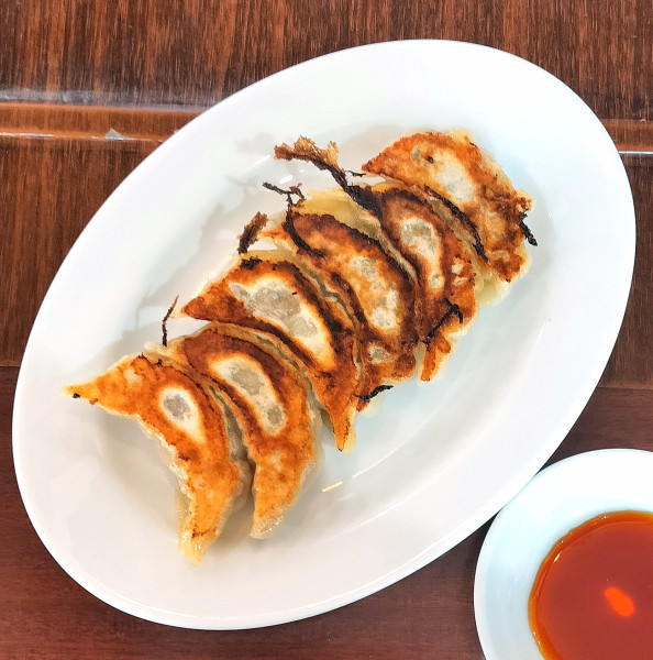 「オリジナル餃子 450円＋税」@ヒデジン餃子の写真