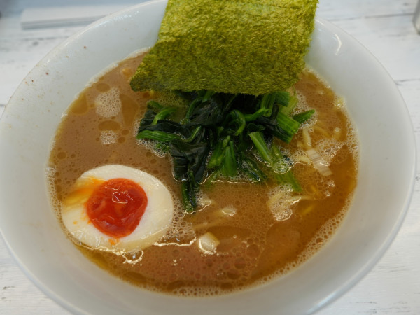 「朝ラー 並+胡麻」@二代目 谷瀬家の写真