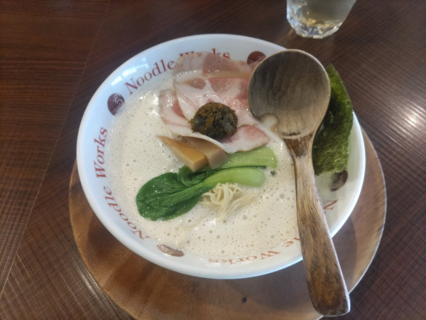 「泡らぁぅめん」@Noodle Works -BALI-の写真